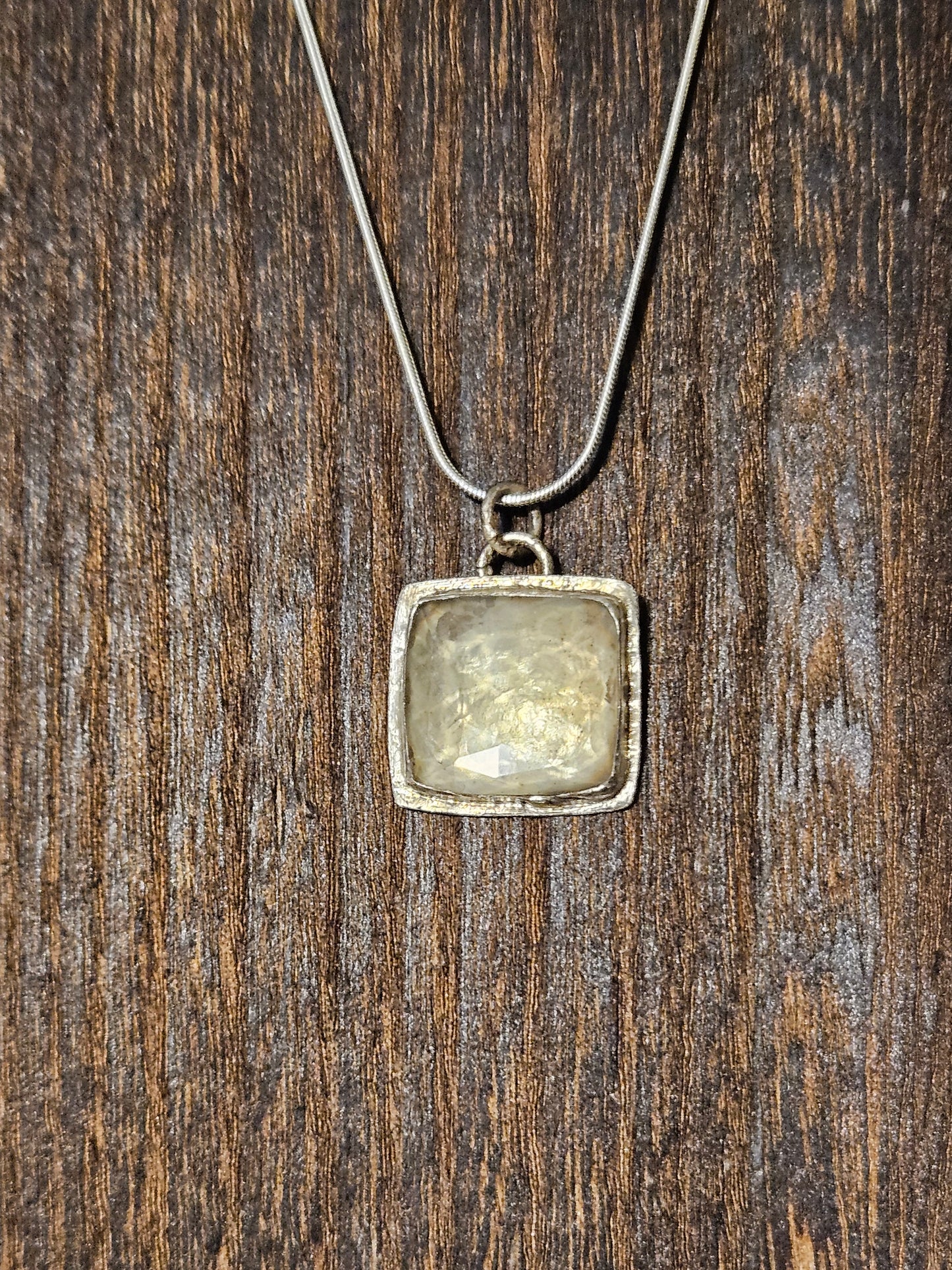 Green Moonstone Pendant
