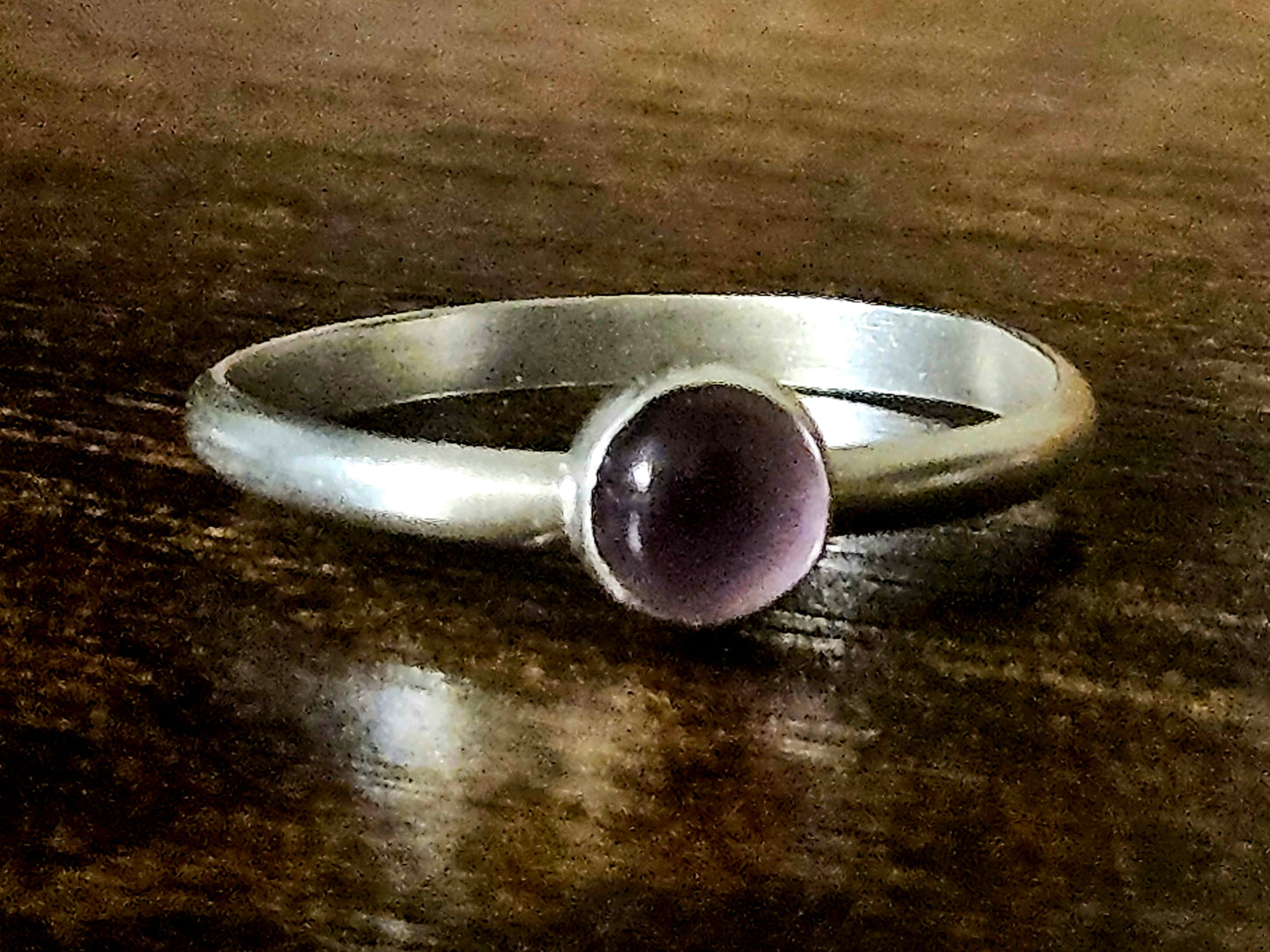 Brazilian Lavendar Amethyst Ring - Size 8