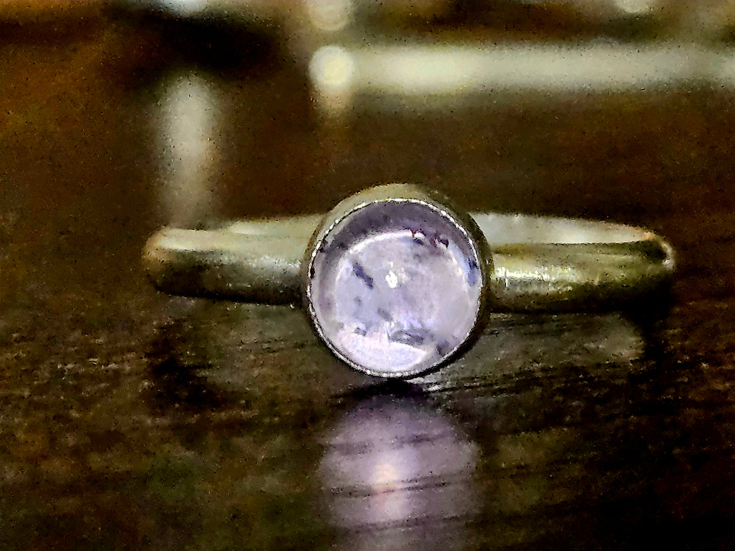 Brazilian Lavendar Amethyst Ring - Size 4